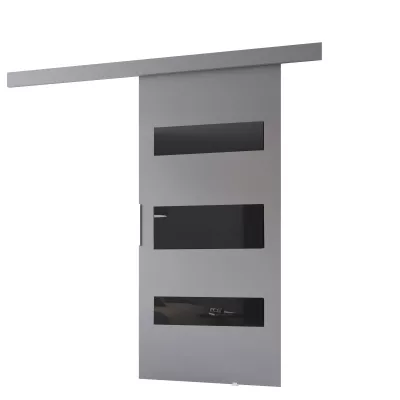 Posuvné dveře BARRET 4 - 106 cm, šedé