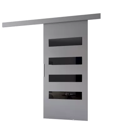Posuvné interiérové dveře BARRET 6 - 76 cm, šedé