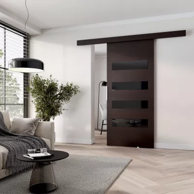 Posuvné interiérové dveře BARRET 6 - 86 cm, wenge