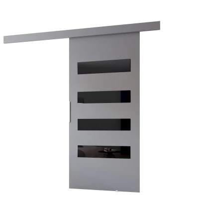 Posuvné interiérové dveře BARRET 6 - 96 cm, šedé