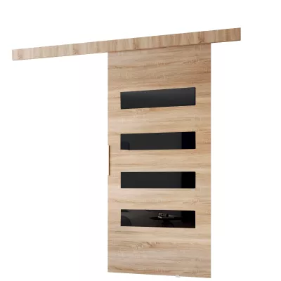 Posuvné interiérové dveře BARRET 6 - 106 cm, dub sonoma