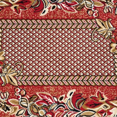 Vzorovaný koberec 250x350 cm LUKEN - červený