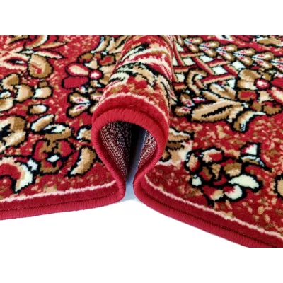 Vzorovaný koberec 140x190 cm LUKEN - červený