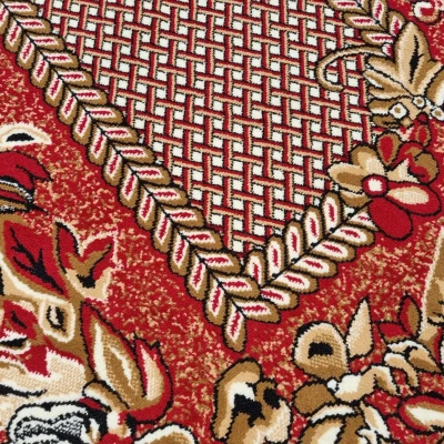 Vzorovaný koberec 120x170 cm LUKEN - červený