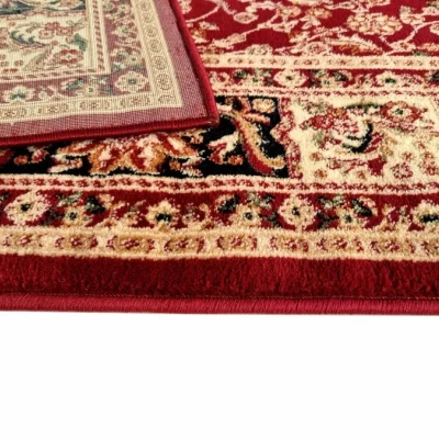 Orientální kusový koberec 200x300 cm LUCHO - červený / vzorovaný