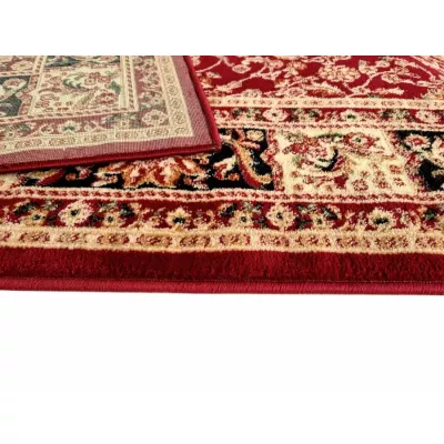 Orientální kusový koberec 200x300 cm LUCHO - červený / vzorovaný