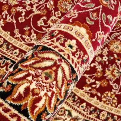 Orientální kusový koberec 200x300 cm LUCHO - červený / vzorovaný