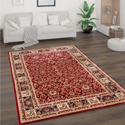 Orientální kusový koberec 200x300 cm LUCHO - červený / vzorovaný