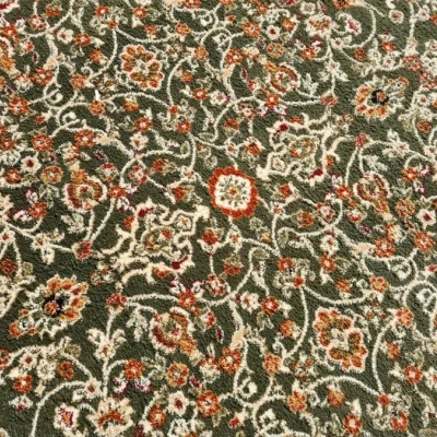 Orientální kusový koberec 160x220 cm LUCHO - zelený / vzorovaný