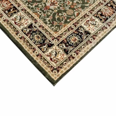 Orientální kusový koberec 160x220 cm LUCHO - zelený / vzorovaný