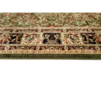 Orientální kusový koberec 70x140 cm LUCHO - zelený / vzorovaný