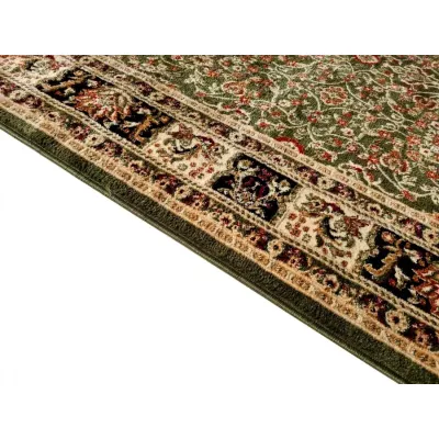 Orientální kusový koberec 60x100 cm LUCHO - zelený / vzorovaný