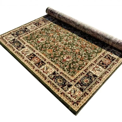 Orientální kusový koberec 60x100 cm LUCHO - zelený / vzorovaný