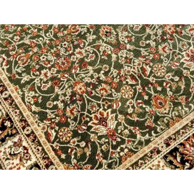 Orientální kusový koberec 60x100 cm LUCHO - zelený / vzorovaný