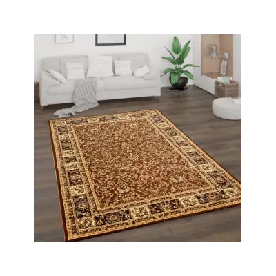 Orientální kusový koberec 200x400 cm LUCHO - hnědý / vzorovaný