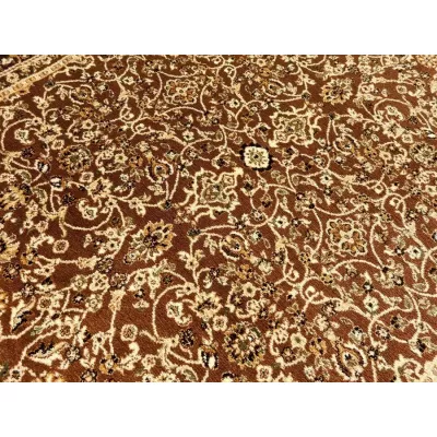 Orientální kusový koberec 200x400 cm LUCHO - hnědý / vzorovaný