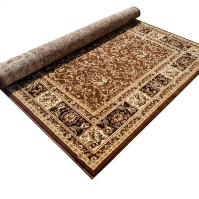 Orientální kusový koberec 200x400 cm LUCHO - hnědý / vzorovaný