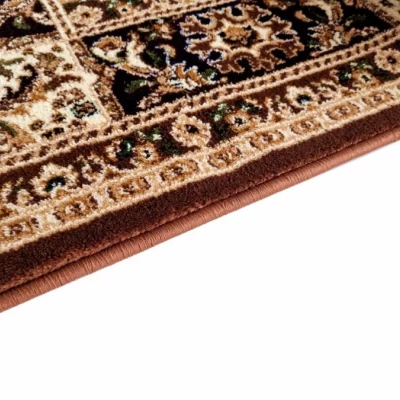 Orientální kusový koberec 160x220 cm LUCHO - hnědý / vzorovaný