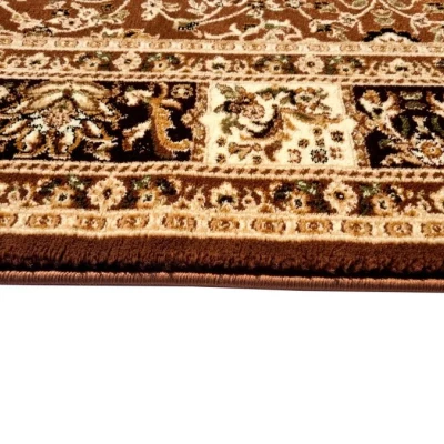 Orientální kusový koberec 160x220 cm LUCHO - hnědý / vzorovaný