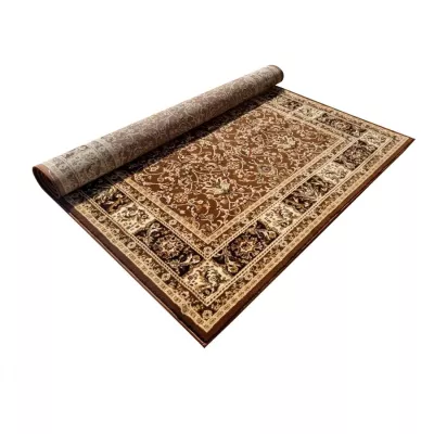 Orientální kusový koberec 160x220 cm LUCHO - hnědý / vzorovaný