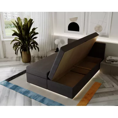 Boxspringová postel 180x200 ROSIE 1 - růžová