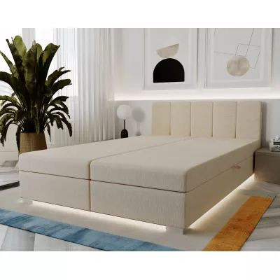 Kontinentální postel 160x200 ROSIE 5 - ecru