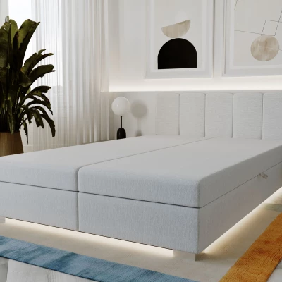 Kontinentální postel 160x200 ROSIE 5 - bílá