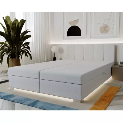 Kontinentální postel 160x200 ROSIE 5 - bílá