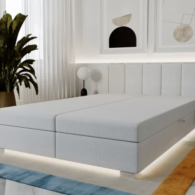Hotelová postel 180x200 ROSIE 7 - bílá