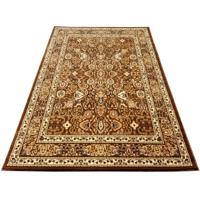 Kusový koberec 60x100 cm LUCHO orientální - hnědý