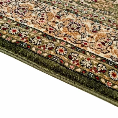 Obdélníkový koberec 140x190 cm LUCHO orientální - zelený