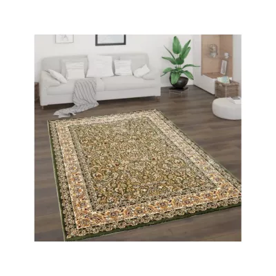 Obdélníkový koberec 140x190 cm LUCHO orientální - zelený