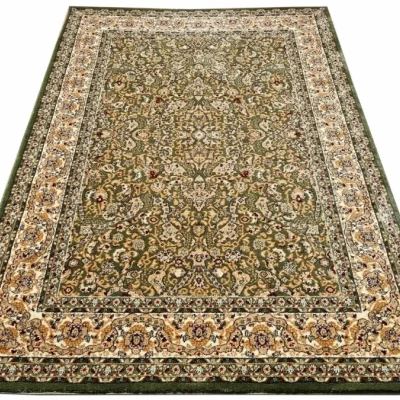 Obdélníkový koberec 140x190 cm LUCHO orientální - zelený