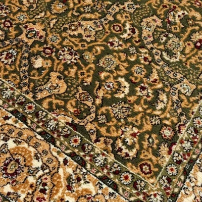 Obdélníkový koberec 140x190 cm LUCHO orientální - zelený