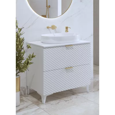 Skříňka pod umyvadlo 80 cm EUREKA - bílá