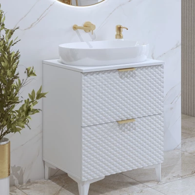 Skříňka pod umyvadlo 60 cm EUREKA - bílá