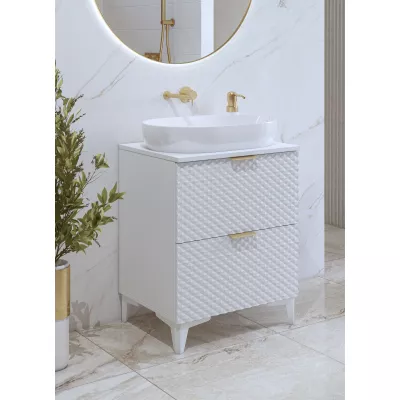 Skříňka pod umyvadlo 60 cm EUREKA - bílá