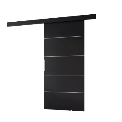 Posuvné interiérové dveře BARRET 2 - 96 cm, černé