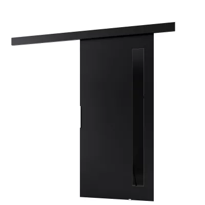Interiérové dveře na stěnu BARRET 7 - 86 cm, černé