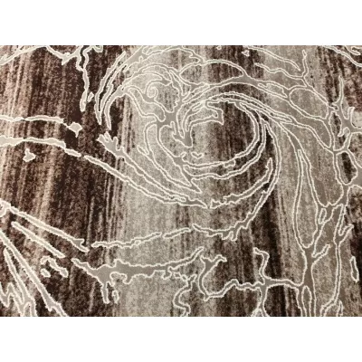 Moderní kusový koberec 150x300 cm DEMIAN - béžový / hnědý