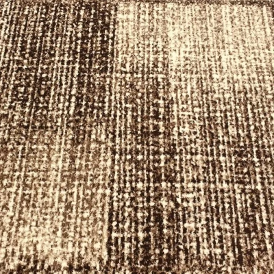 Abstraktní kusový koberec 150x300 cm DEMIAN - hnědý