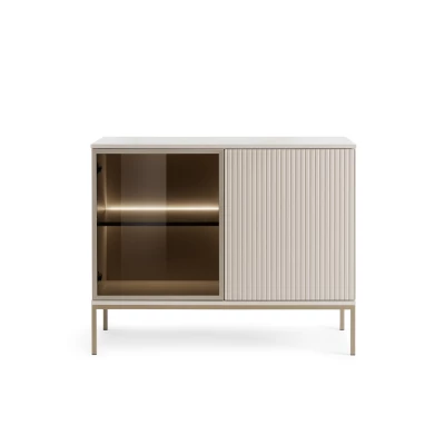 Komoda s policemi ILARIA - kašmír / dub wotan