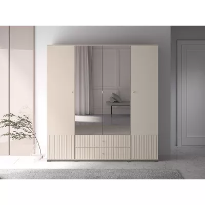 Velká šatní skříň 200 FAREL - kašmír