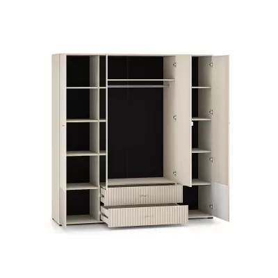 Velká šatní skříň 200 FAREL - kašmír