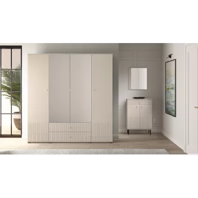 Velká šatní skříň 200 FAREL - kašmír