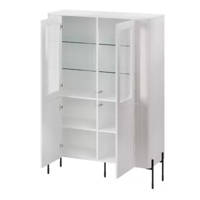 Prosklená skříň CALERA - kašmír