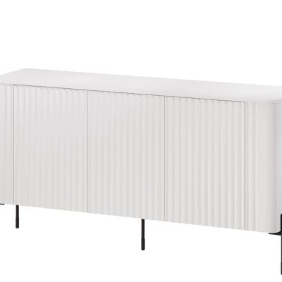 Komoda s dvířky CALERA - bílá