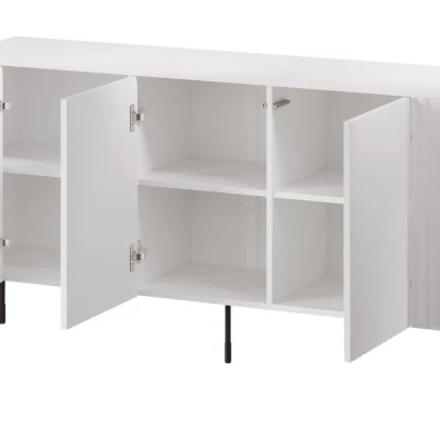 Komoda s dvířky CALERA - černá