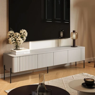 Široký TV stolek CALERA - kašmír