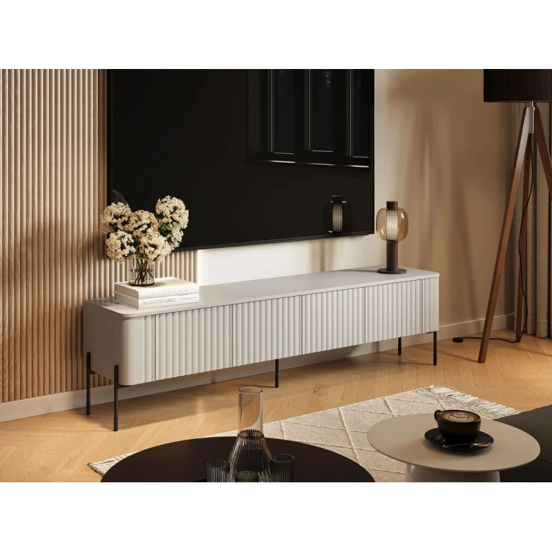 Široký TV stolek CALERA - kašmír